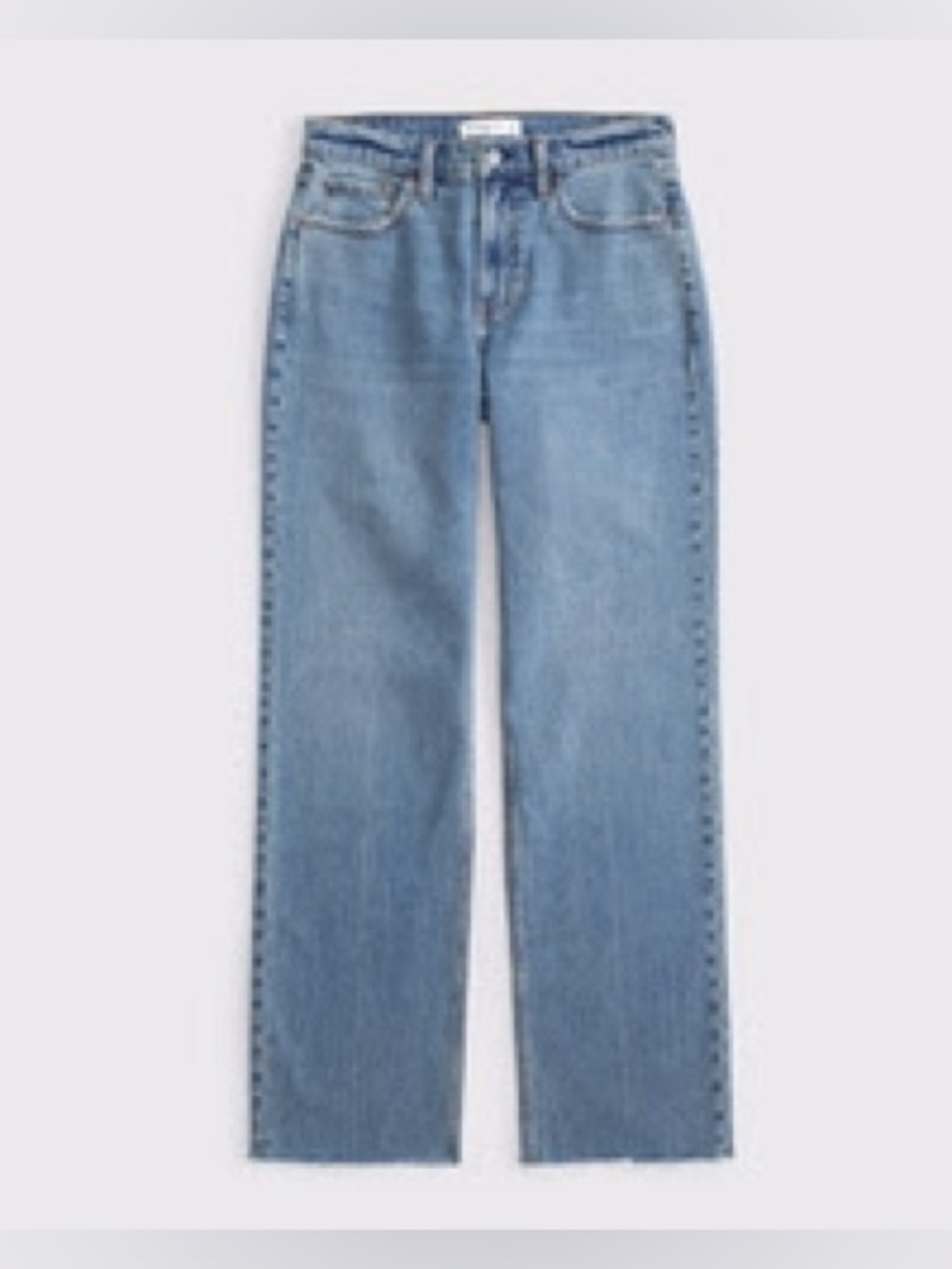 Abercrombie Curve Love Low Rise Baggy Jean - Size 29 LONG